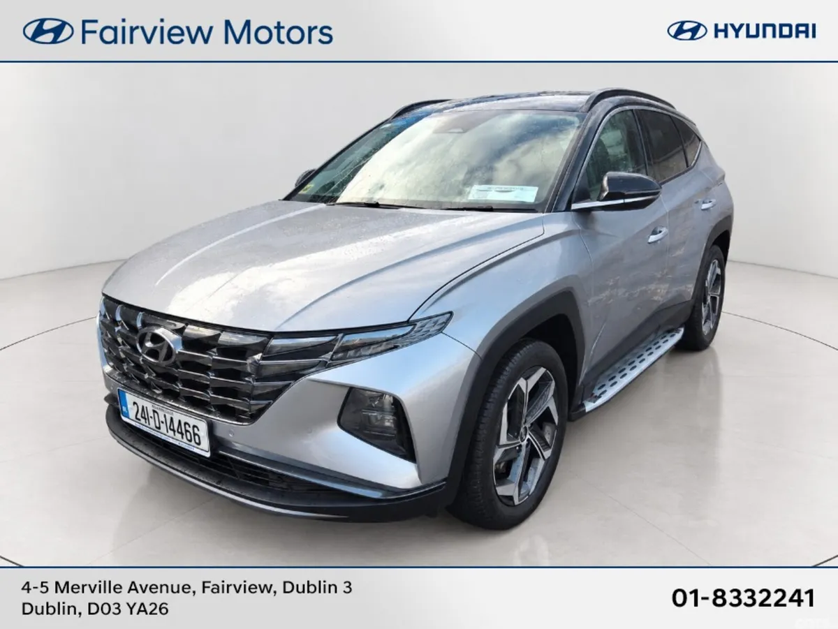 Hyundai Tucson SUV, Petrol Hybrid, 2024, Silver