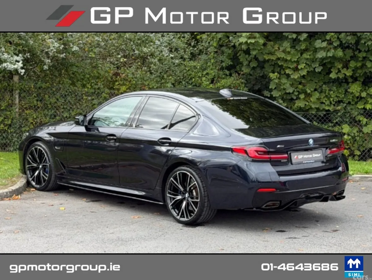 BMW 5-Series Saloon, Petrol Plug-in Hybrid, 2022, Black