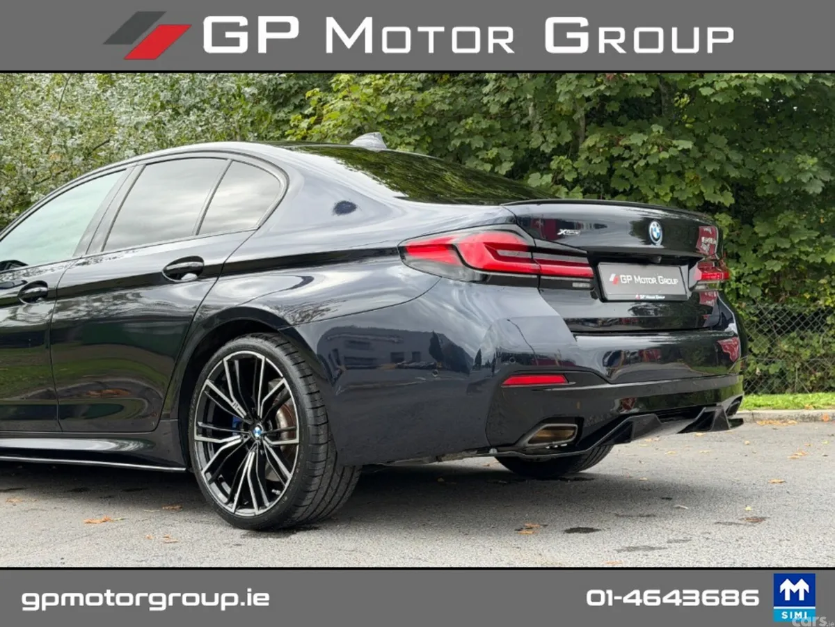 BMW 5-Series Saloon, Petrol Plug-in Hybrid, 2022, Black