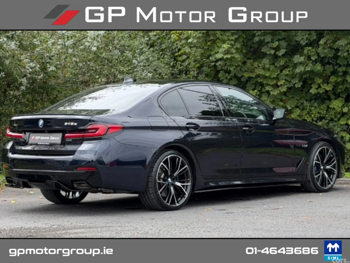 BMW 5-Series Saloon, Petrol Plug-in Hybrid, 2022, Black
