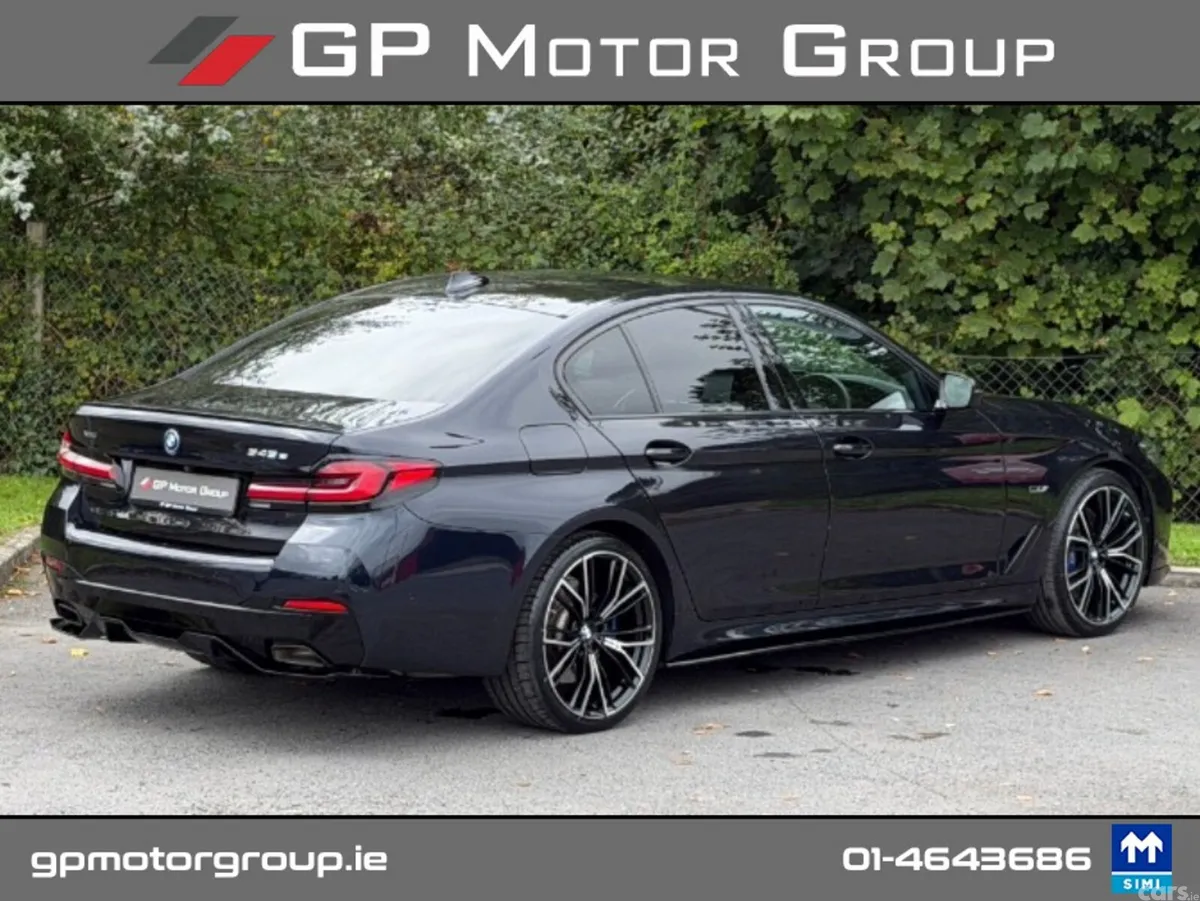 BMW 5-Series Saloon, Petrol Plug-in Hybrid, 2022, Black