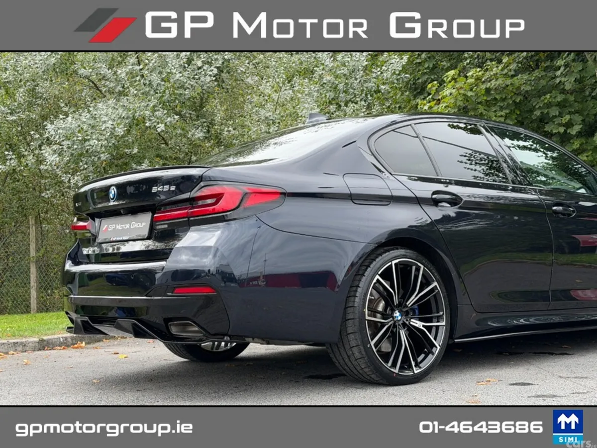 BMW 5-Series Saloon, Petrol Plug-in Hybrid, 2022, Black