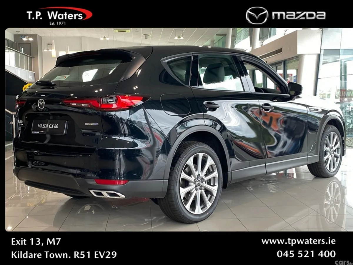 Mazda CX-60 SUV, Petrol Plug-in Hybrid, 2026, Black