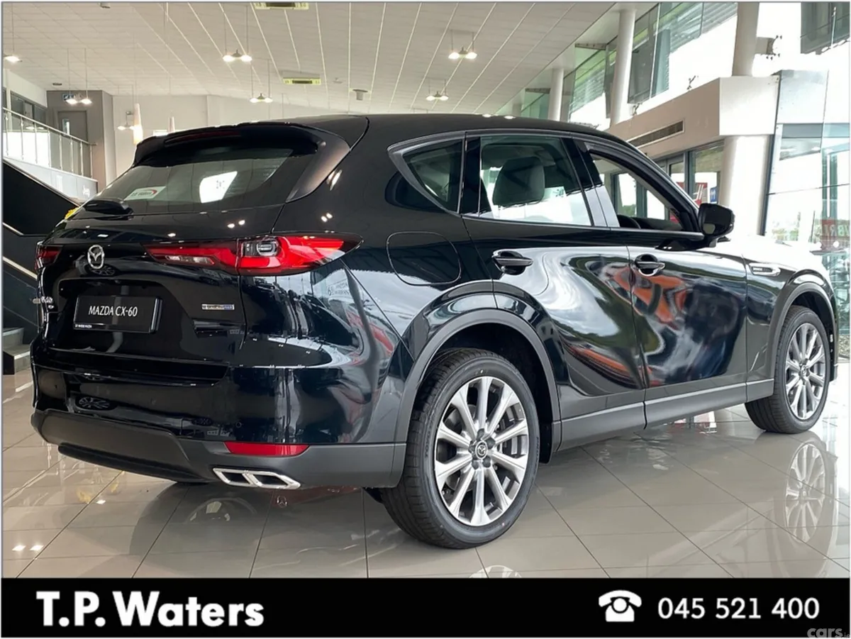 Mazda CX-60 SUV, Petrol Plug-in Hybrid, 2026, Black