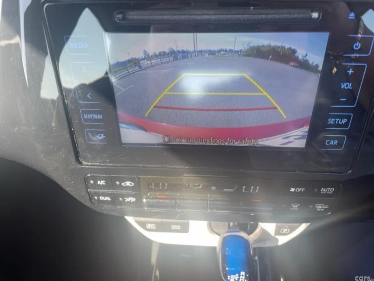 Toyota Prius Saloon, Petrol Hybrid, 2018, Red
