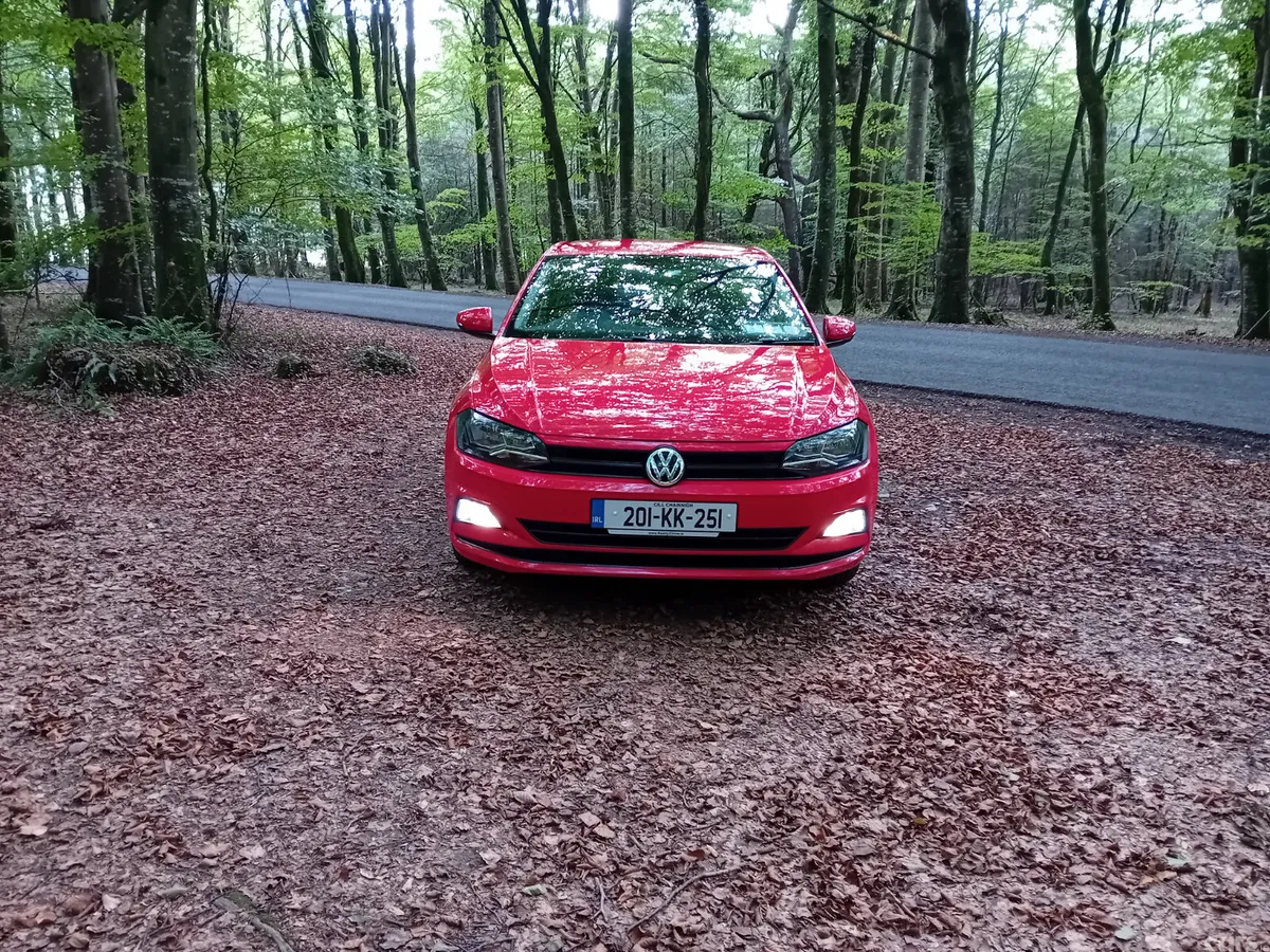 Volkswagen Polo Hatchback, Petrol, 2020, Red