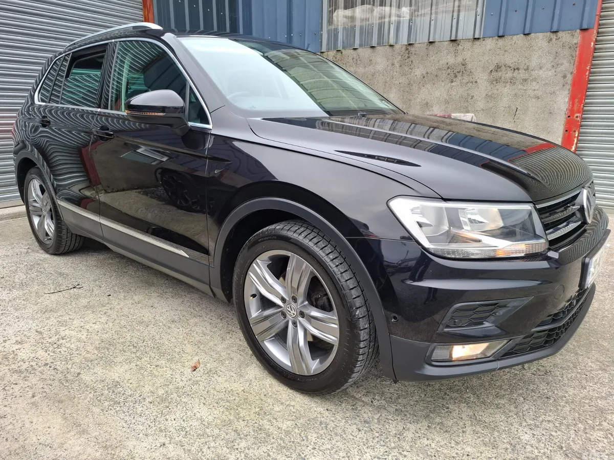 Volkswagen Tiguan SUV, Diesel, 2019, Black