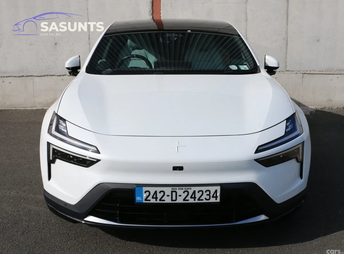Polestar 4 Hatchback, Electric, 2024, White