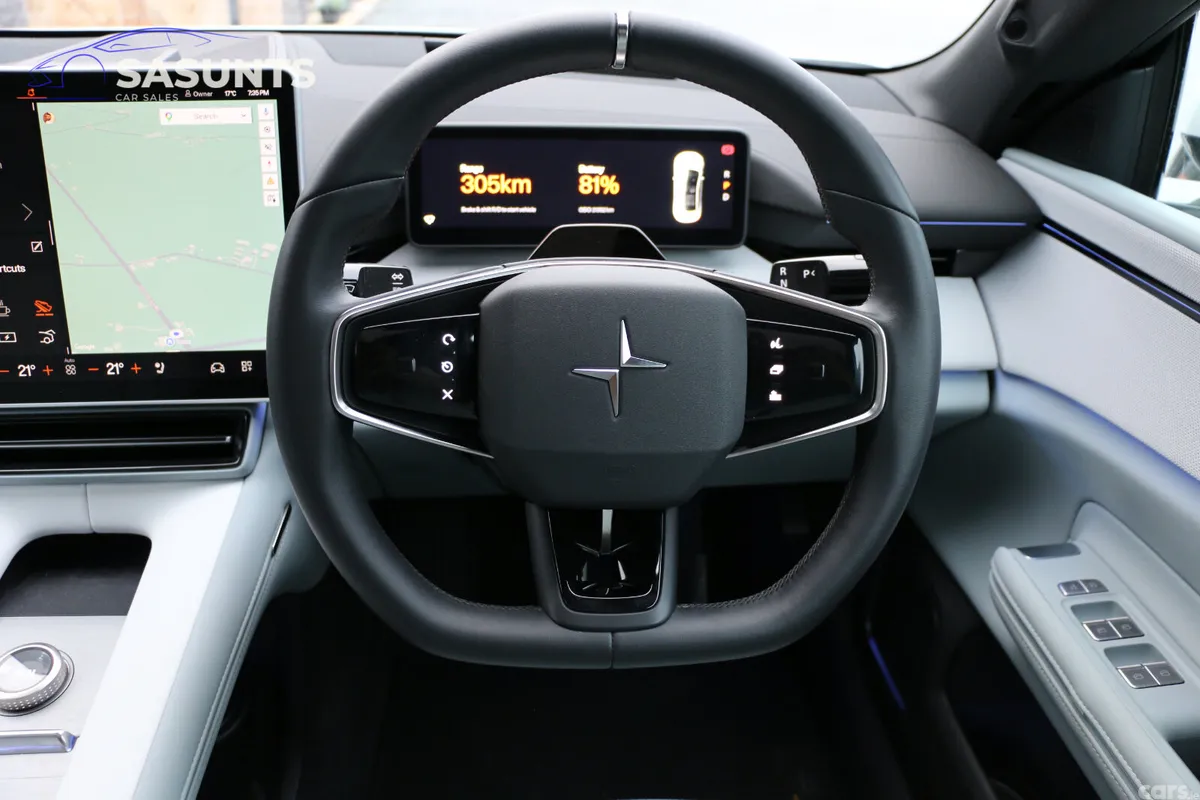 Polestar 4 Hatchback, Electric, 2024, White