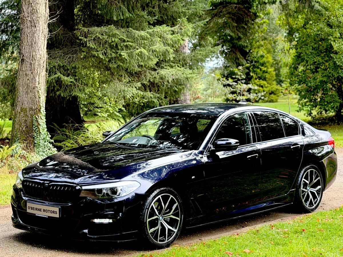 BMW 5-Series Saloon, Diesel, 2019, Black