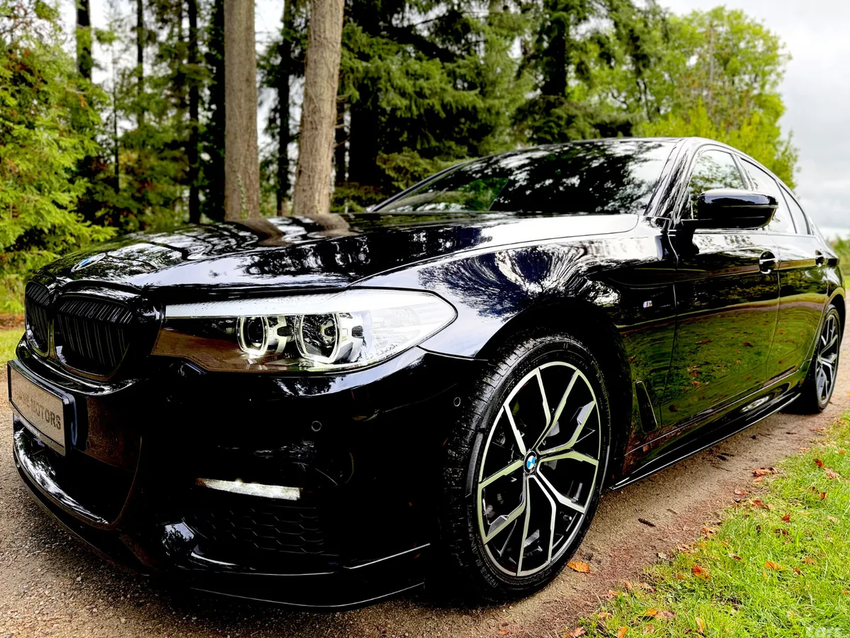 BMW 5-Series Saloon, Diesel, 2019, Black