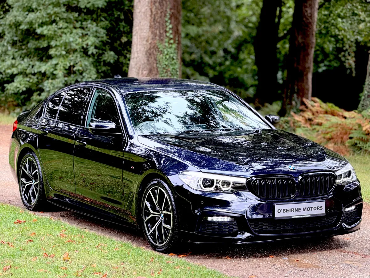 BMW 5-Series Saloon, Diesel, 2019, Black