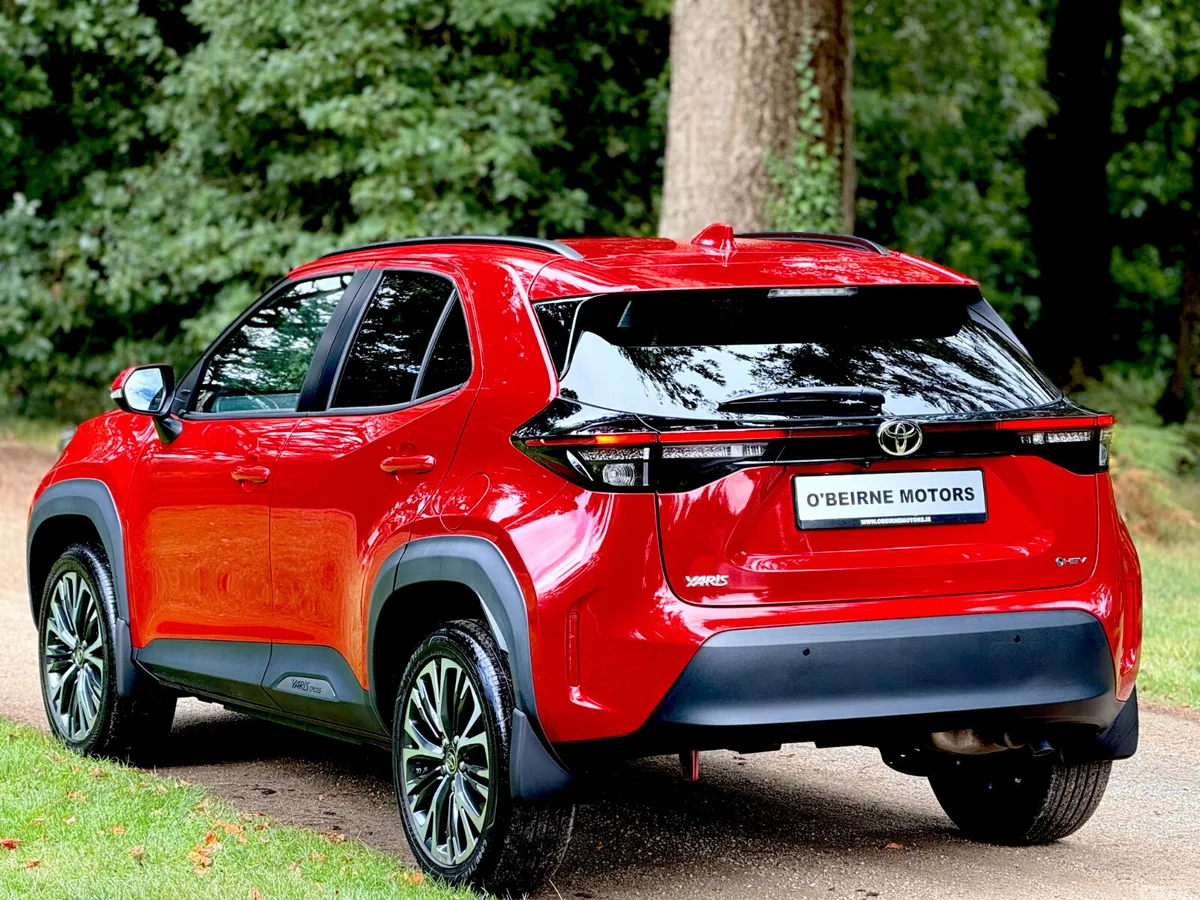 Toyota Yaris Cross Hatchback, Petrol Hybrid, 2025, Red