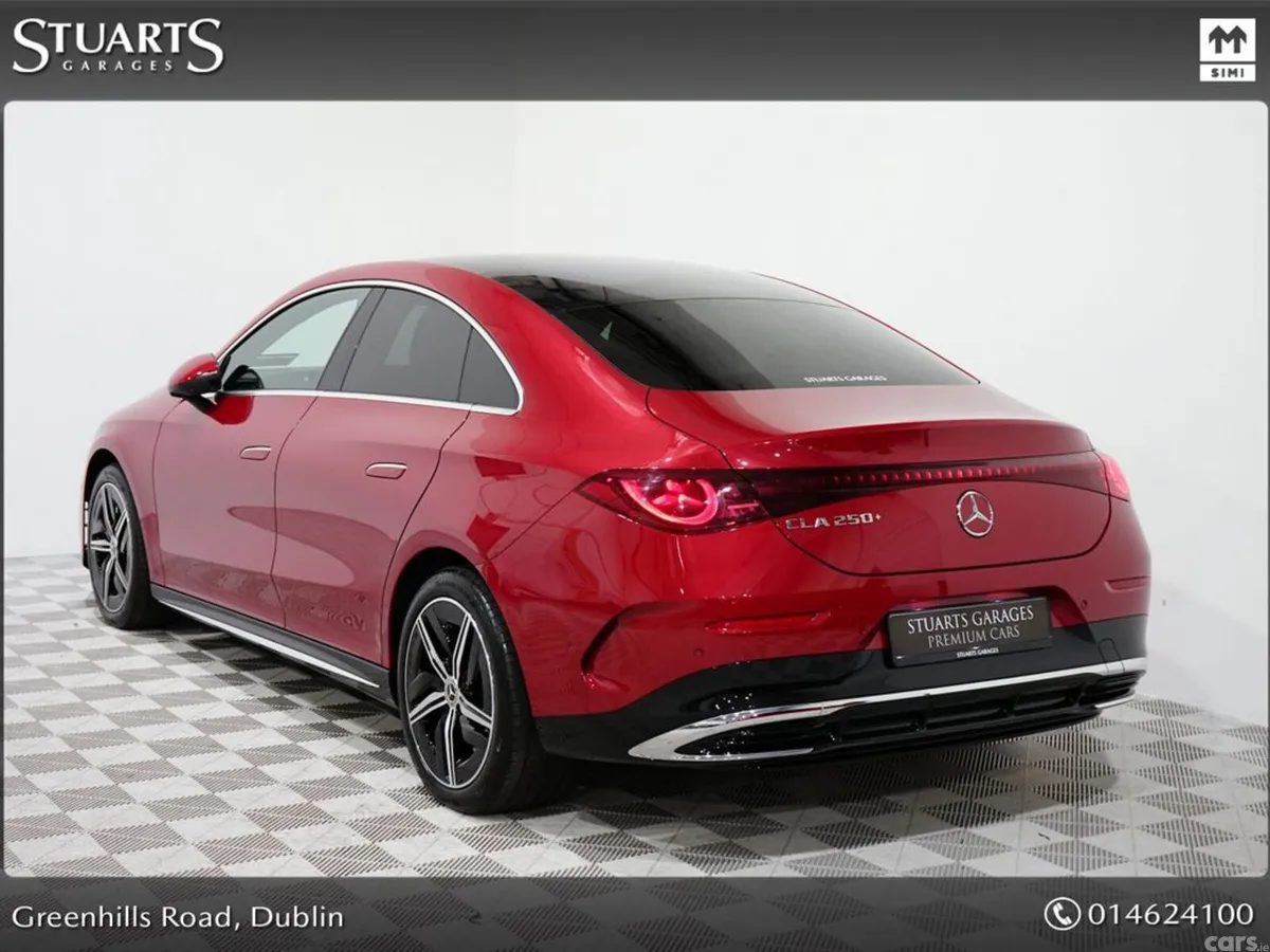 Mercedes-Benz CLA Saloon, Electric, 2025, Red