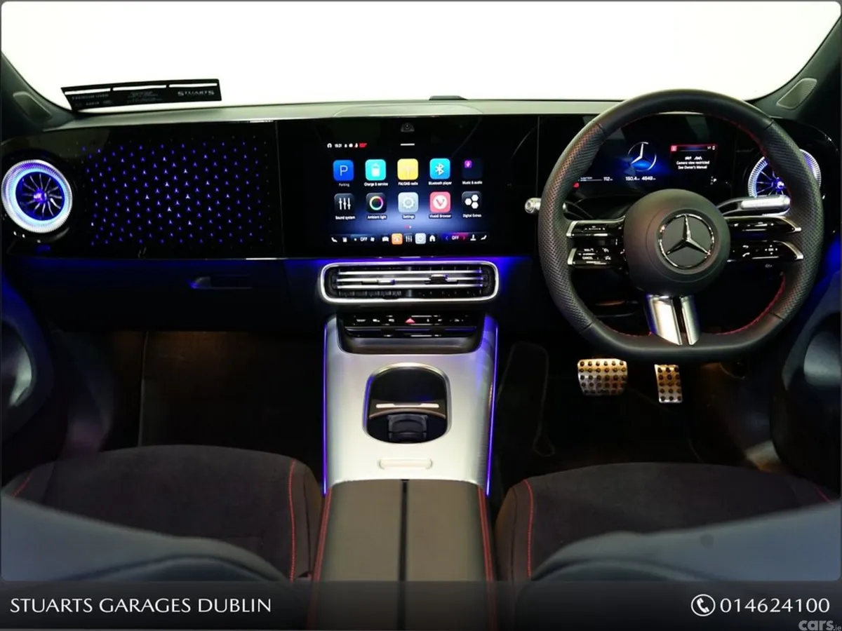 Mercedes-Benz CLA Saloon, Electric, 2025, Red