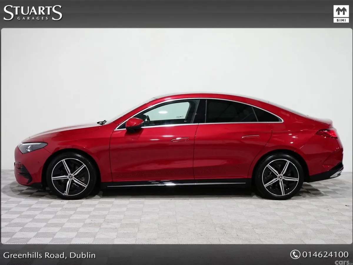 Mercedes-Benz CLA Saloon, Electric, 2025, Red
