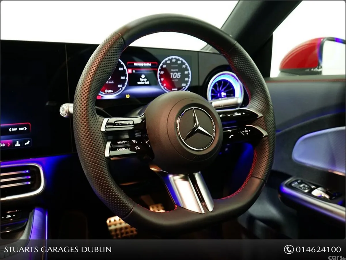 Mercedes-Benz CLA Saloon, Electric, 2025, Red