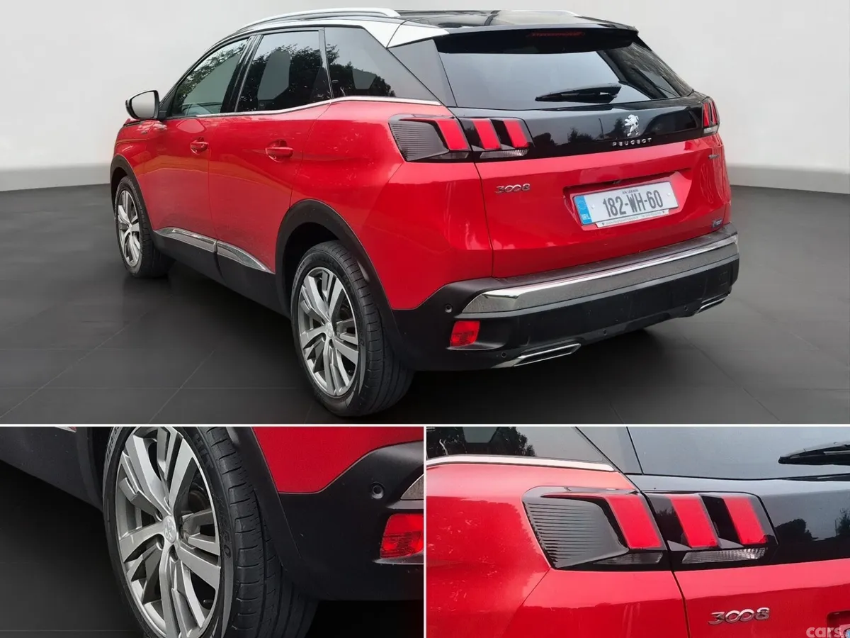 Peugeot 3008 MPV, Diesel, 2018, Red
