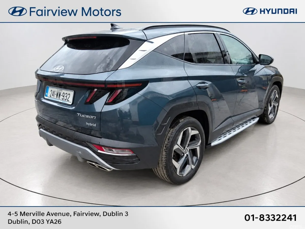 Hyundai Tucson SUV, Petrol Hybrid, 2024, Blue
