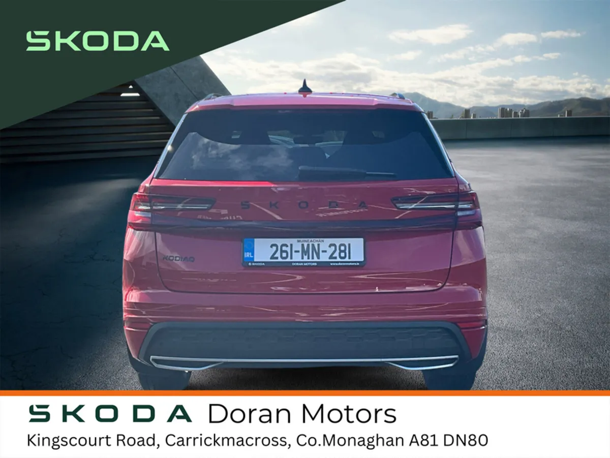 Skoda Kodiaq Estate, Diesel, 2026, Red