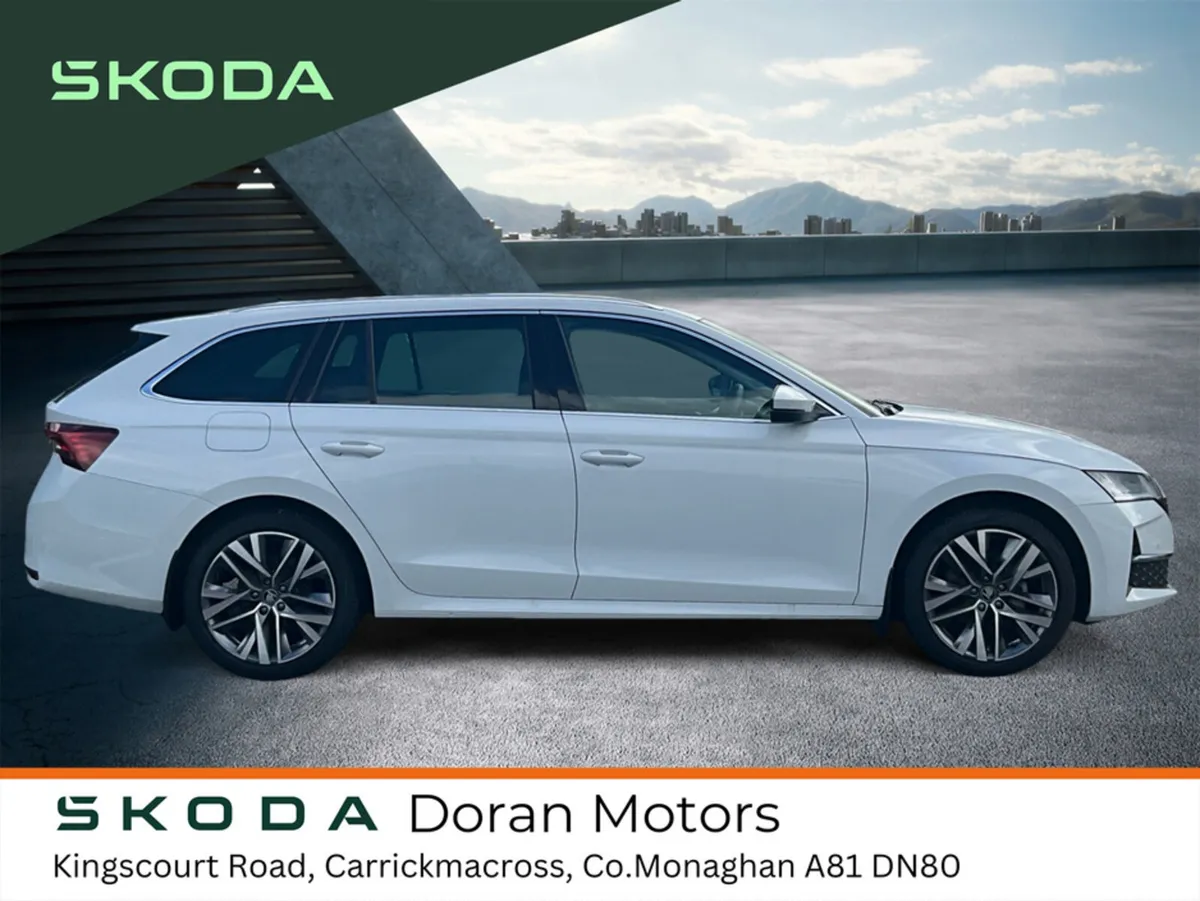Skoda Octavia Estate, Diesel, 2026, White