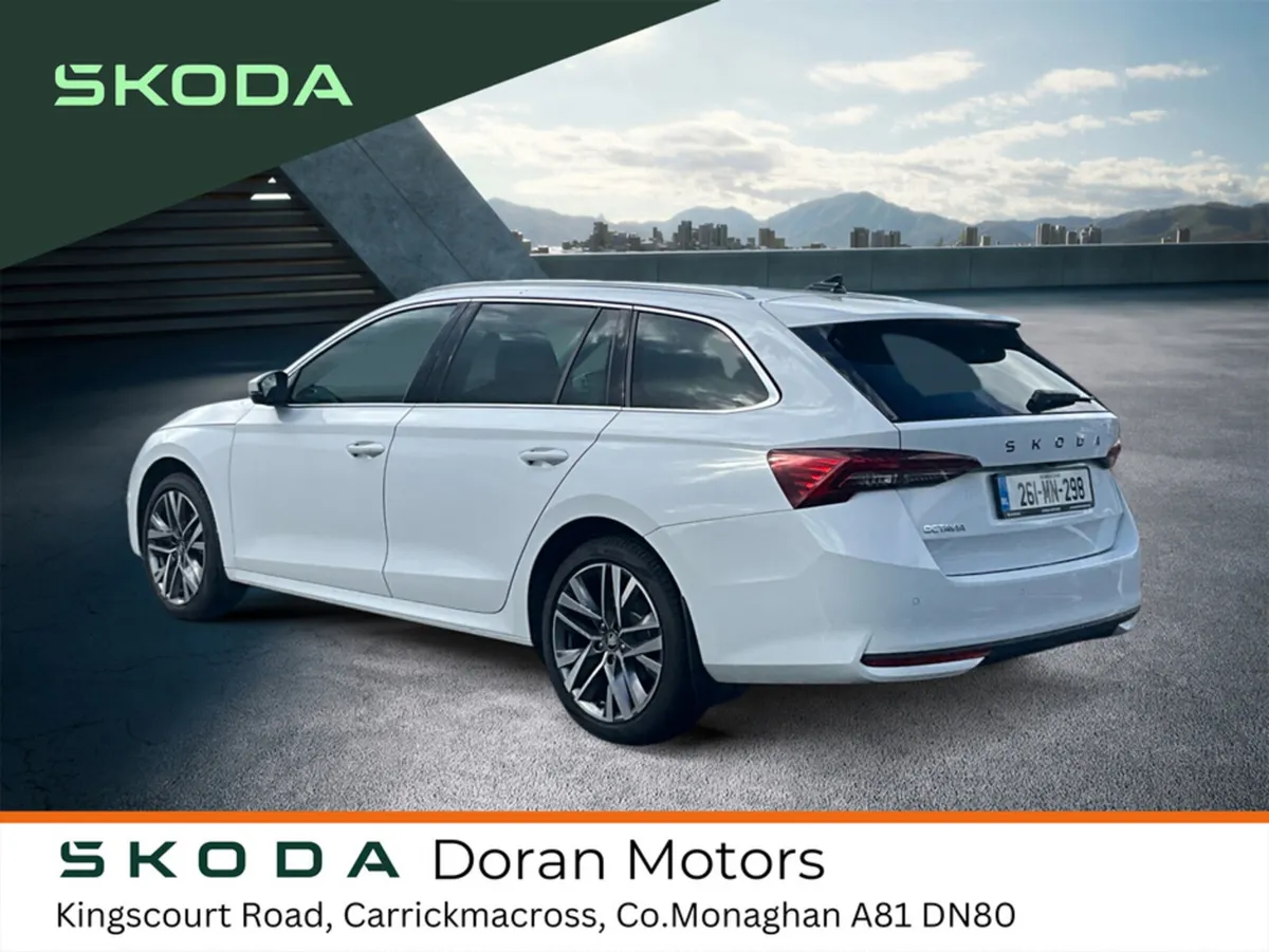 Skoda Octavia Estate, Diesel, 2026, White