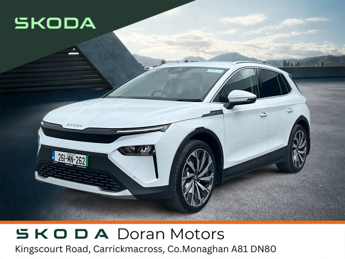 Skoda Elroq Hatchback, Electric, 2026, White