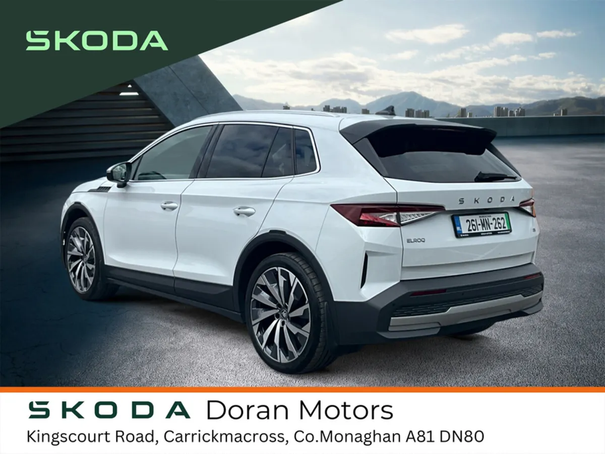 Skoda Elroq Hatchback, Electric, 2026, White
