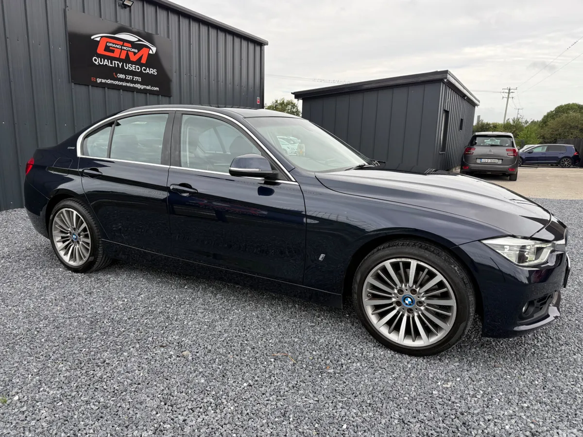 BMW 3-Series Saloon, Petrol Plug-in Hybrid, 2018, Blue
