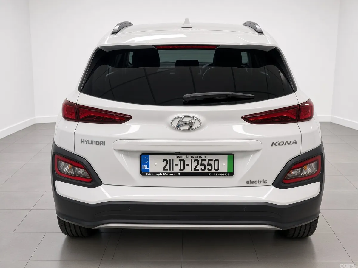 Hyundai KONA MPV, Electric, 2021, White