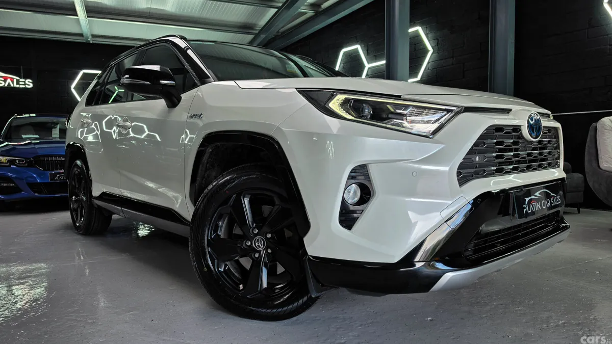 Toyota RAV4 SUV, Petrol Hybrid, 2019, White