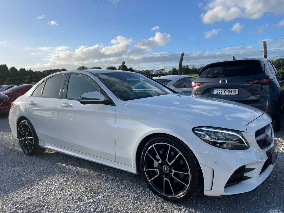 Mercedes-Benz C-Class Saloon, Petrol, 2019, White