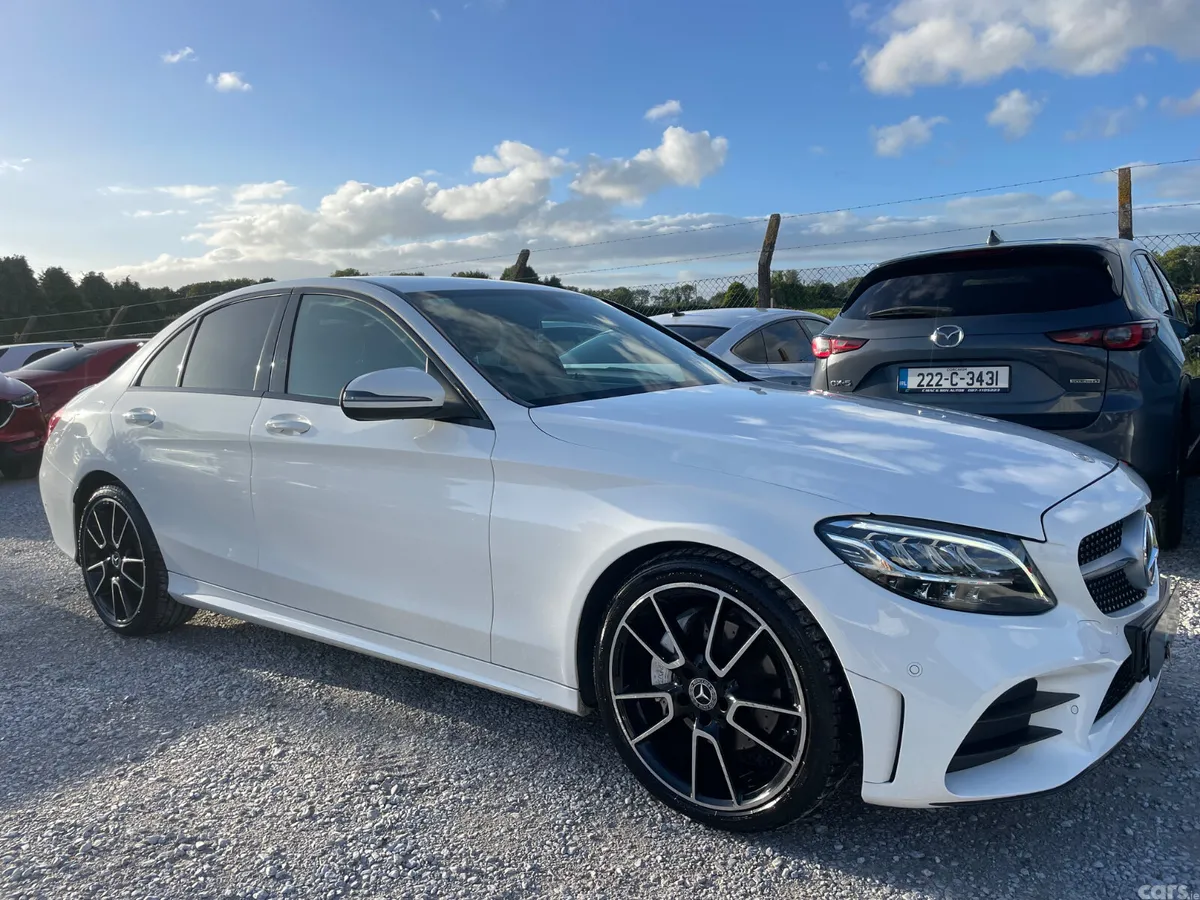 Mercedes-Benz C-Class Saloon, Petrol, 2019, White
