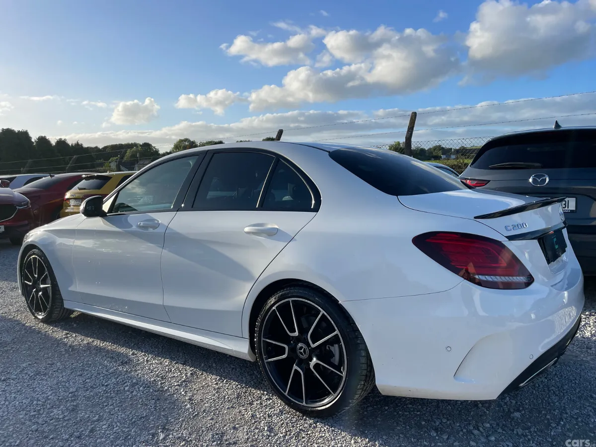 Mercedes-Benz C-Class Saloon, Petrol, 2019, White