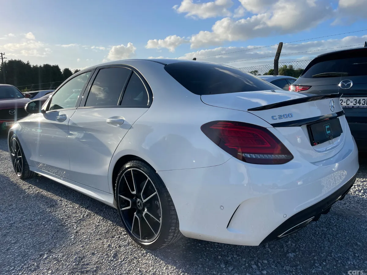 Mercedes-Benz C-Class Saloon, Petrol, 2019, White
