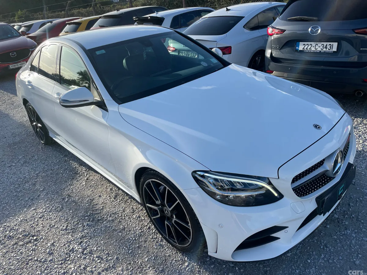 Mercedes-Benz C-Class Saloon, Petrol, 2019, White
