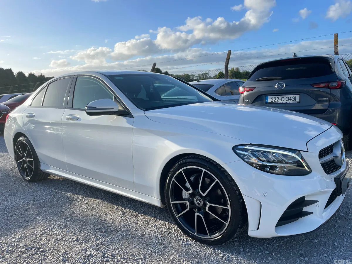 Mercedes-Benz C-Class Saloon, Petrol, 2019, White