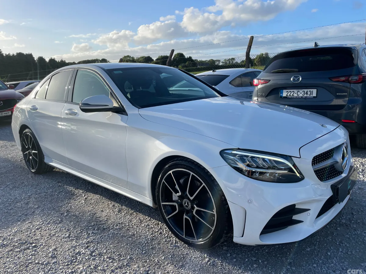 Mercedes-Benz C-Class Saloon, Petrol, 2019, White