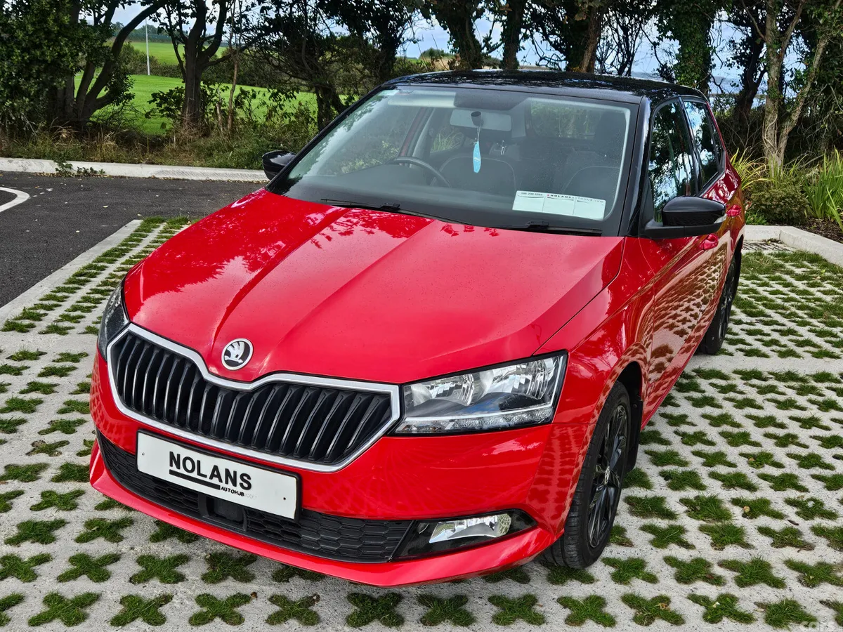 Skoda Fabia Hatchback, Petrol, 2019, Red