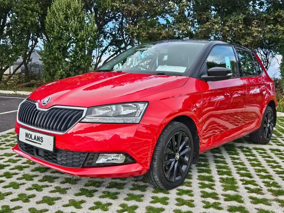 Skoda Fabia Hatchback, Petrol, 2019, Red
