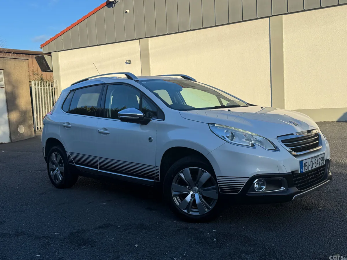 Peugeot 2008 SUV, Petrol, 2015, White
