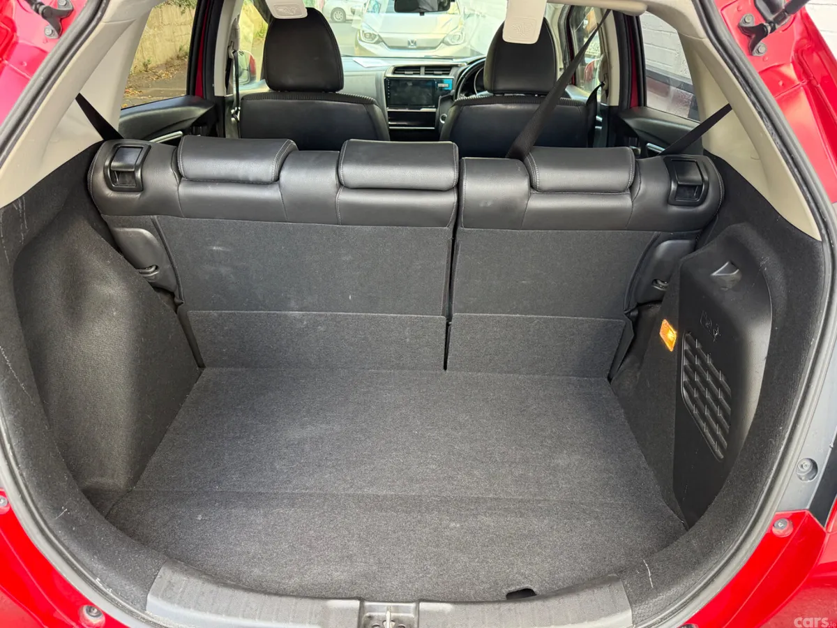Honda Fit Hatchback, Petrol Hybrid, 2018, Red