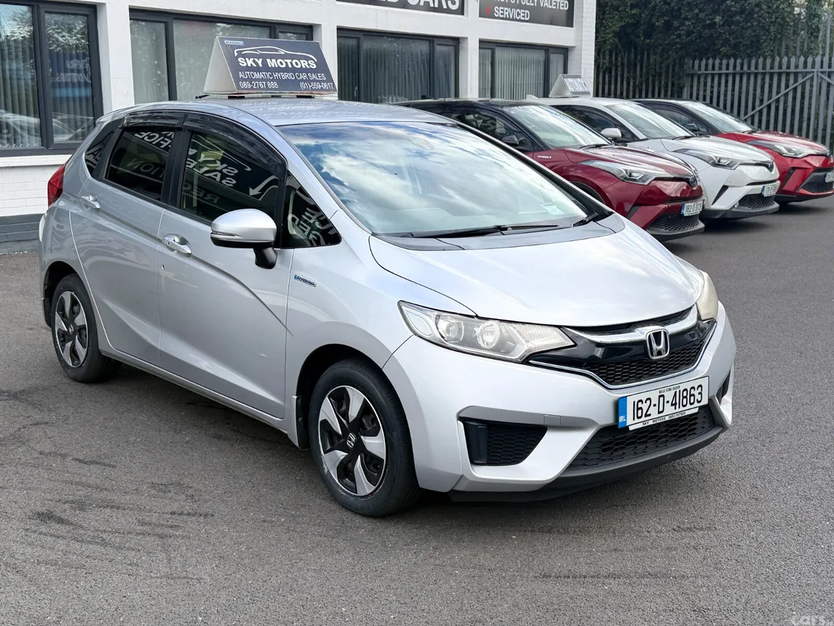 Honda Fit Hatchback, Petrol Hybrid, 2016, Silver