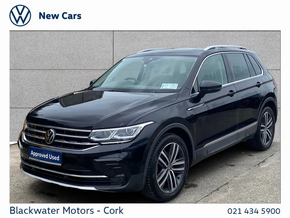 Volkswagen Tiguan SUV, Diesel, 2023, Black