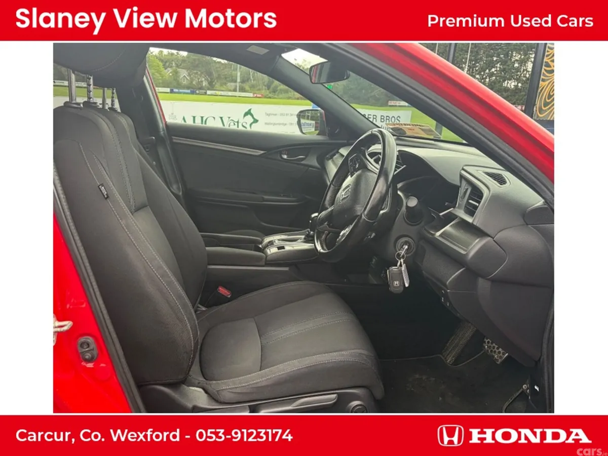 Honda Civic Hatchback, Petrol, 2018, Red