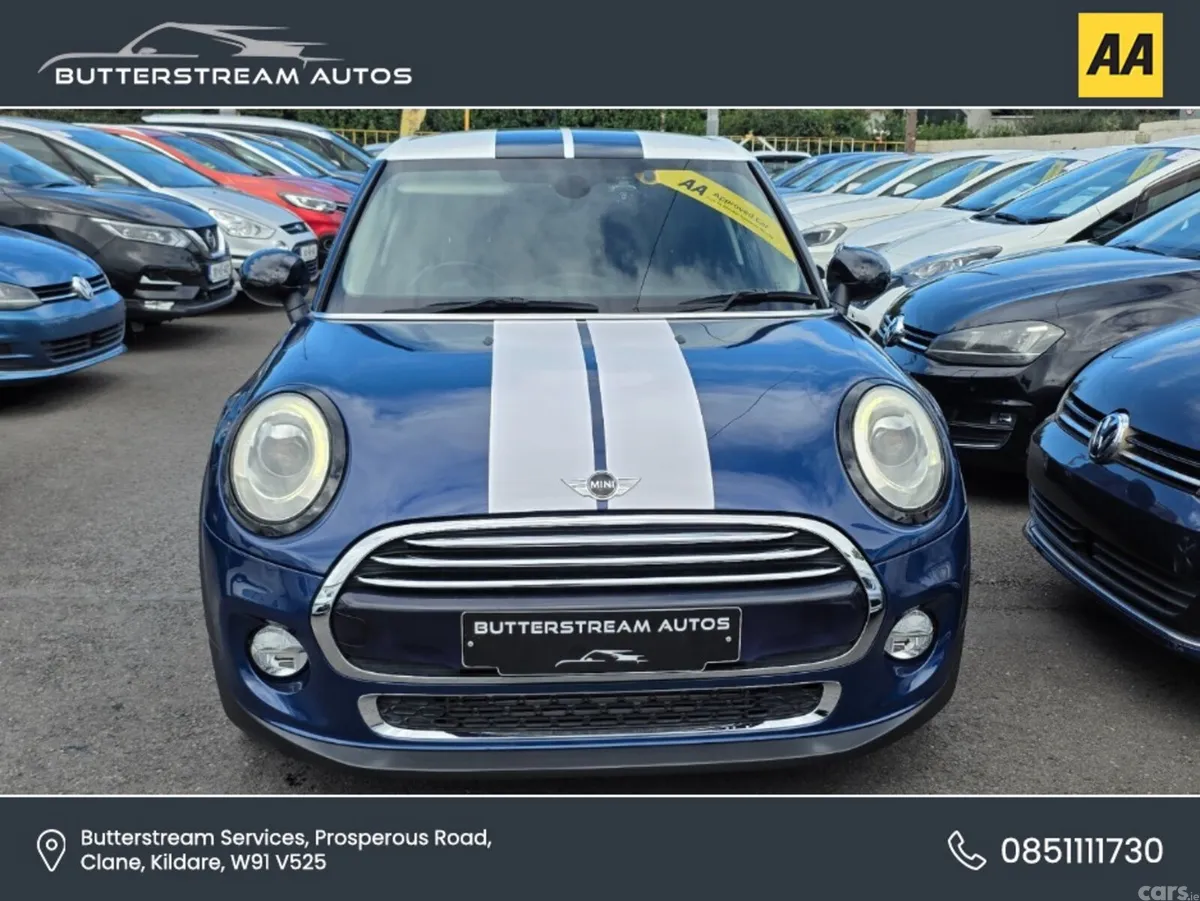 Mini Cooper Hatchback, Diesel, 2017, Blue