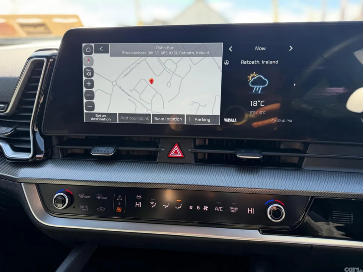 Kia Sportage SUV, Petrol Plug-in Hybrid, 2024, Black