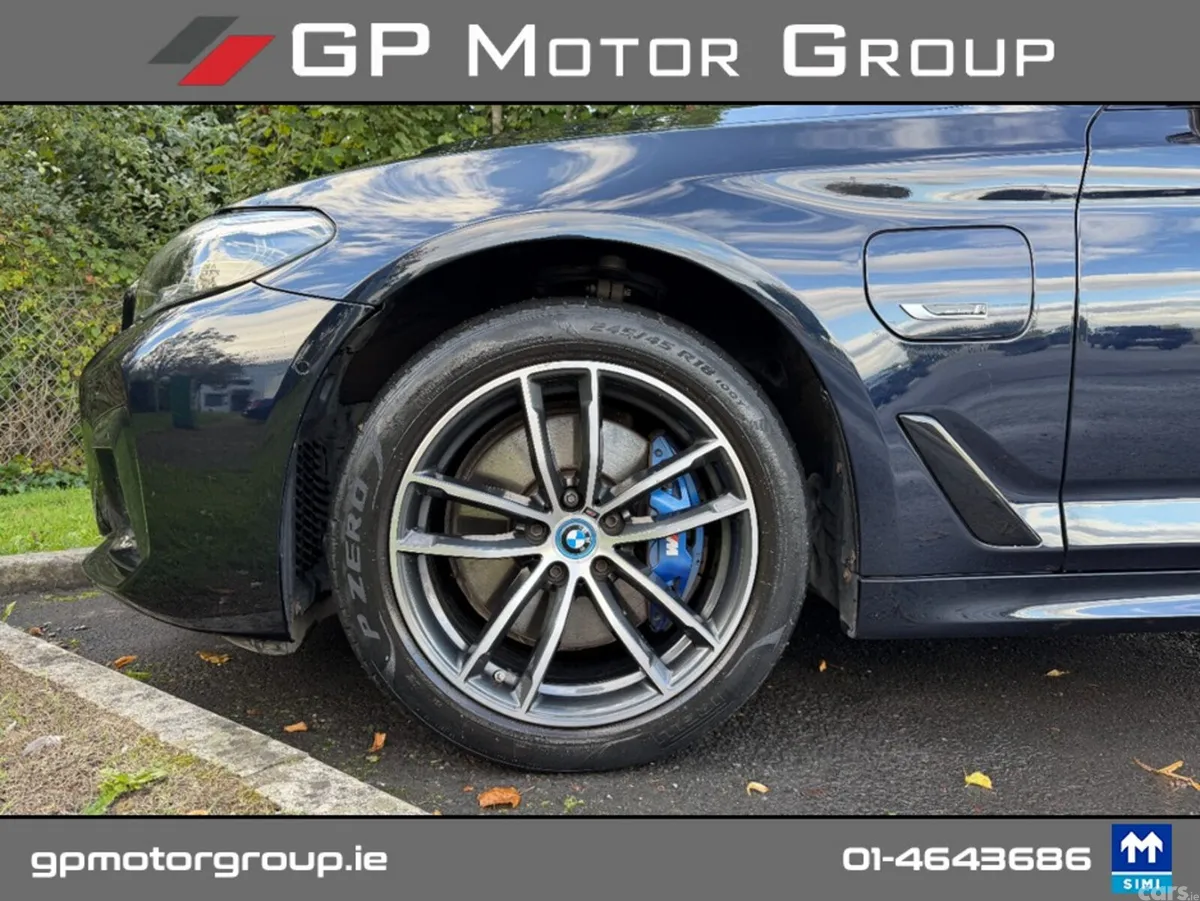 BMW 5-Series Saloon, Petrol Plug-in Hybrid, 2022, Black