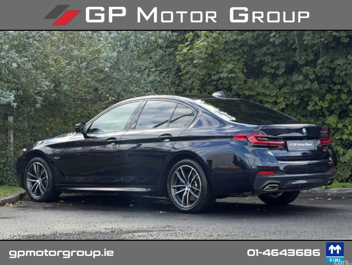 BMW 5-Series Saloon, Petrol Plug-in Hybrid, 2022, Black