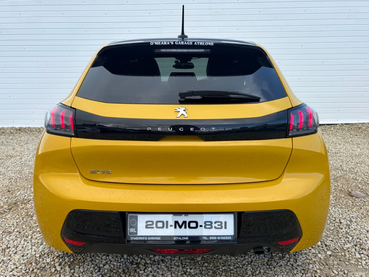 Peugeot 208 Hatchback, Petrol, 2020, Yellow